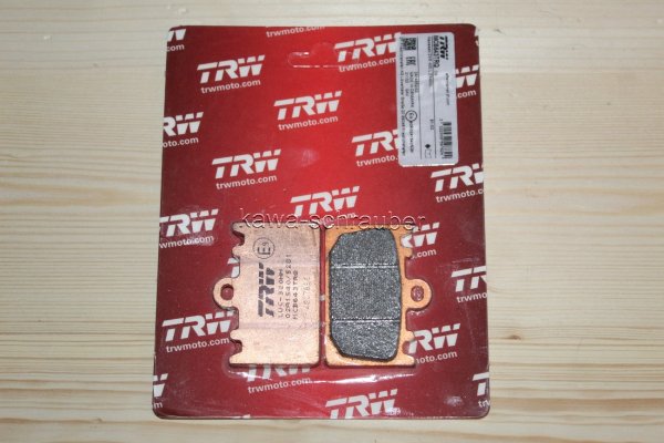 TRQ Rennsport Bremsbeläge mit ABE vorne Kawasaki ZXR400 (ZX400L) Bj. 1991-2001