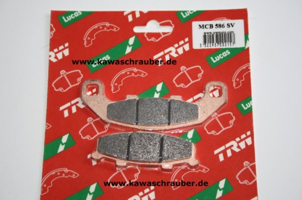 Sinter Bremsbeläge vorne Kawasaki GPZ500 S Typ EX500D