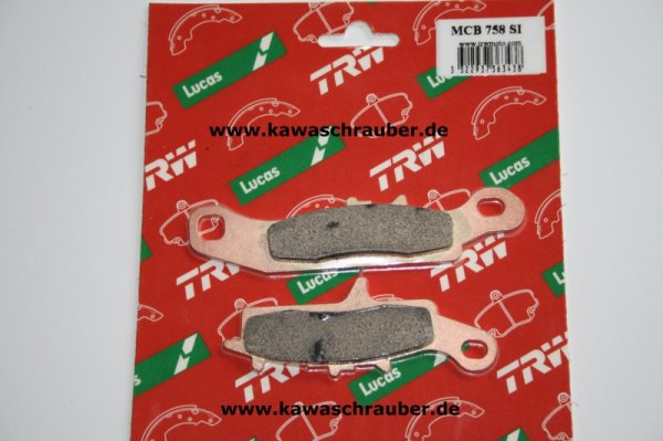 Bremsbeläge vorne rechts Kawasaki KFV650 Typ VF650A