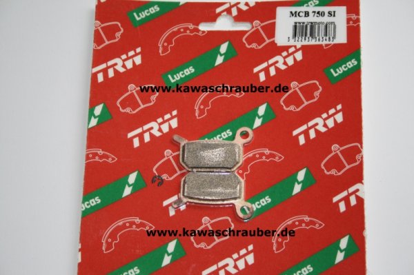 Bremsbeläge hinten KTM SX65 ab Bj. 2004