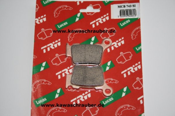 Bremsbeläge hinten KTM SX 250 Bj. ab 2003
