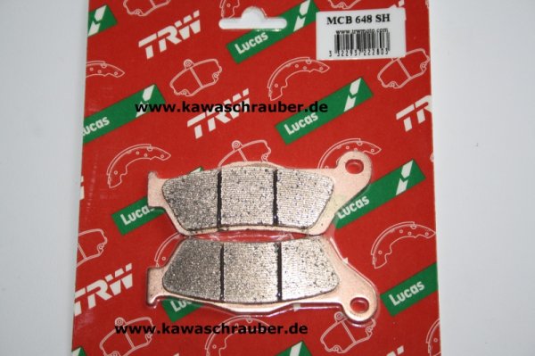 Sinter Bremsbeläge hinten Moto Guzzi 850 Griso