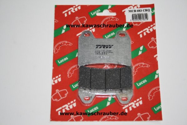 CRQ Carbon Rennsport Bremsbeläge vorne MuZ 1000 S Bj. 2001-2002