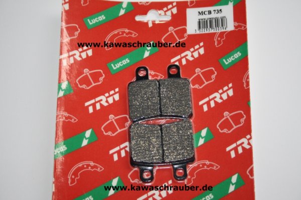 Bremsbeläge hinten Peugeot 150 Elyseo