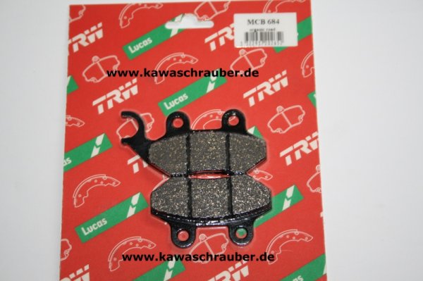 Bremsbeläge vorne PGO 50 Big Max S / Naked