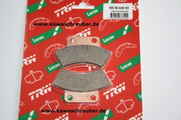 Bremsbeläge hinten Polaris 250 Trail Boss