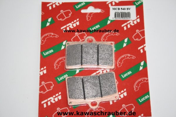 Sinter Bremsbeläge vorne Sachs XTC125