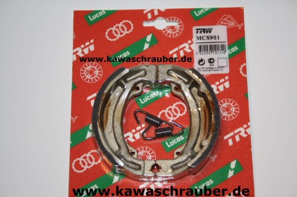 Bremsbeläge hinten Suzuki TS100 ER