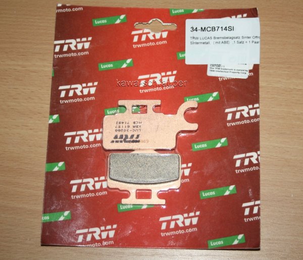 Bremsbeläge vorne Suzuki RM65