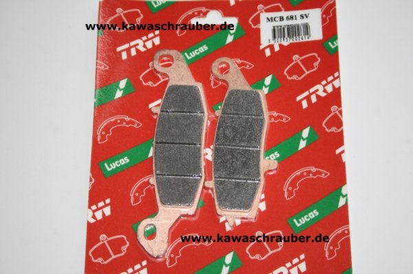 Sinter Bremsbeläge vorne Suzuki RV125 VanVan ab Bj. 2003