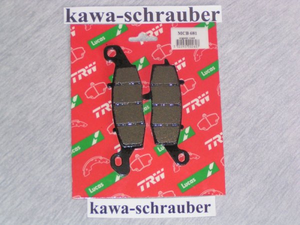 Bremsbeläge vorne rechts Suzuki GSX1100G Typ GV74A Bj. ab 1996