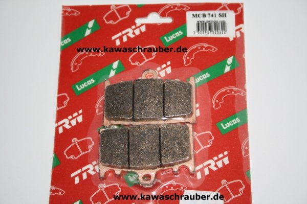 Sinter Bremsbeläge hinten Suzuki C1500 Intruder Bj. 2005-2008