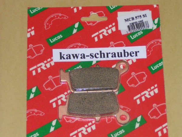 Bremsbeläge hinten TM125 Bj. 2001-2004