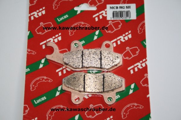 Sinter Bremsbeläge hinten für Triumph 1000 Trophy Baujahre 1991 bis 1995