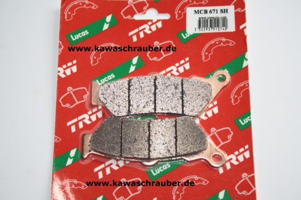 Sinter Bremsbeläge hinten Victory 1634 Hammer / S Bj. 2005-2007