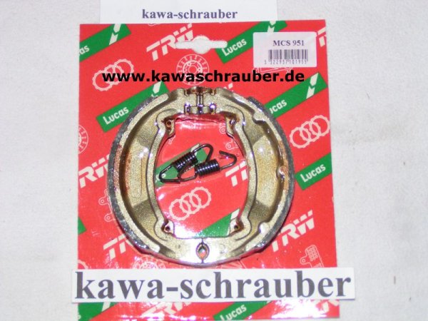 Bremsbeläge vorne / hinten Yamaha LB2 50 M Chappy
