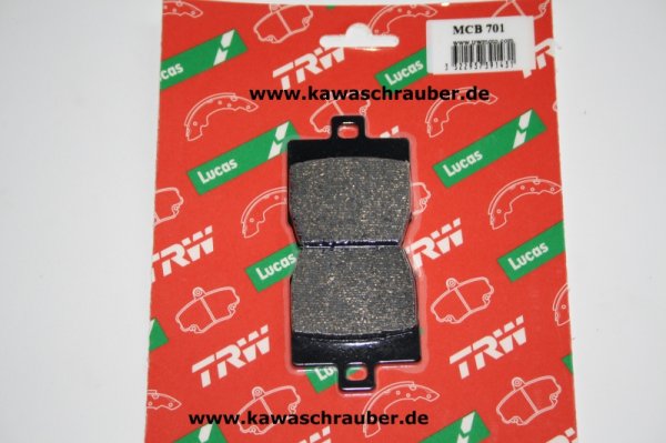 Bremsbeläge hinten Yamaha 50 Aerox Typ SA14 Bj. ab 2001