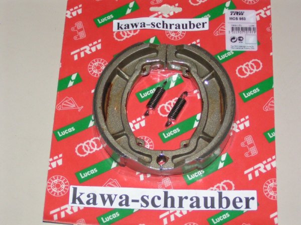 Bremsbeläge vorne / hinten Yamaha DT175MX