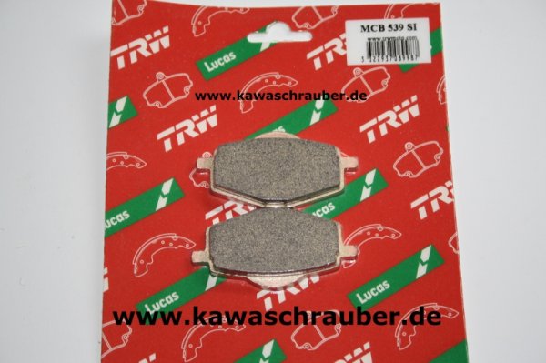 Sinter Bremsbeläge vorne Yamaha DT 125 Tenere