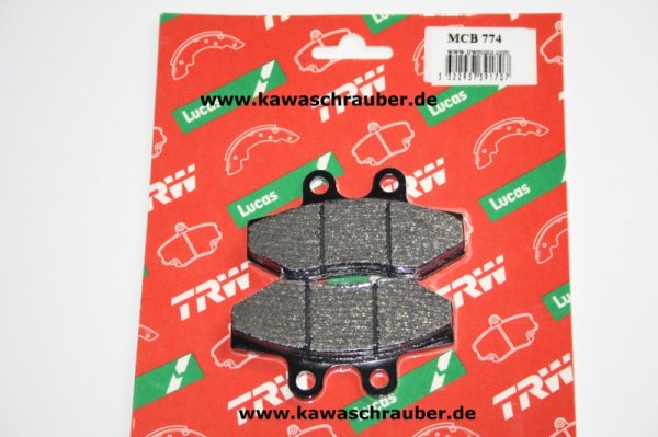 Bremsbeläge vorne Yamaha NXC125 Cygnus Bj. 2005-2009