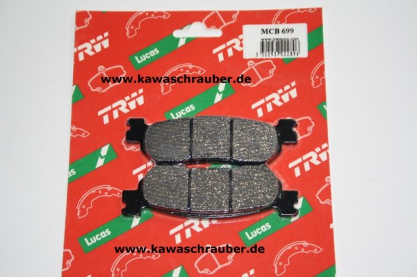 Bremsbeläge hinten Yamaha YP125 X-Max mit ABS ab Bj. 2011