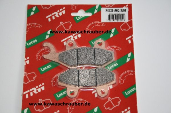 Rennsport Bremsbeläge vorne Yamaha YZ125 Bj. 1990-1997 (4PE)