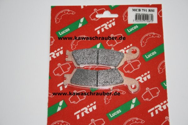 Rennsport Bremsbeläge vorne Yamaha YZ125 Bj. ab 2008