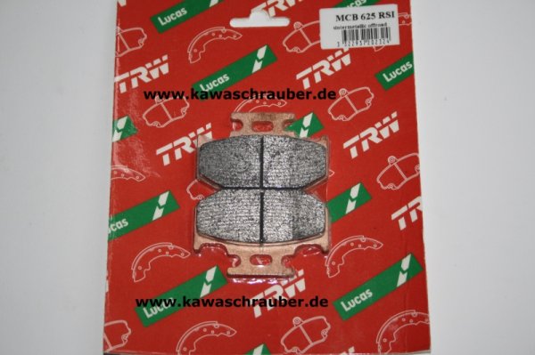 Rennsport Bremsbeläge hinten Yamaha WR250 Typ 4JW Bj. 1994-1997