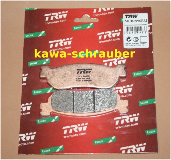 Bremsbeläge hinten Yamaha YP250 Majesty DX/ABS Typ SG04