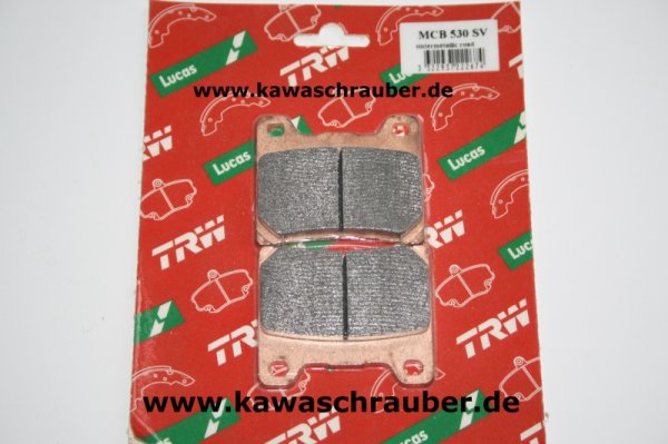 Sinter Bremsbeläge vorne Yamaha FZR600M / FZR600N Typ 3RG / 3RH Bj. 1989