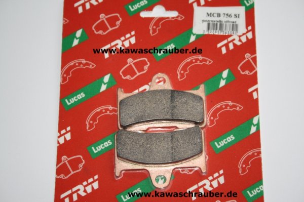 Bremsbeläge vorne / hinten Yamaha YFM660 FR/FS Grizzly