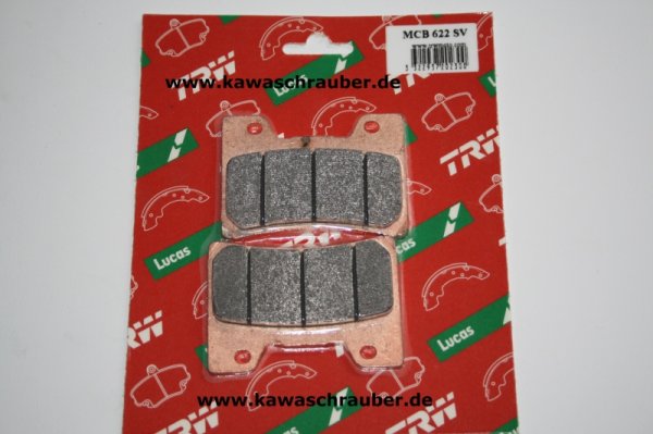 Sinter Bremsbeläge vorne Yamaha FZR1000R / Exup Typ 3LE Bj. 1989-1990