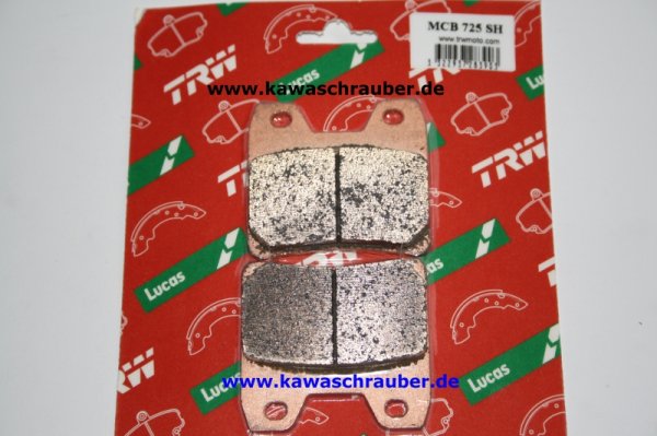 Sinter Bremsbeläge hinten Yamaha XJR1300 Typ RP06