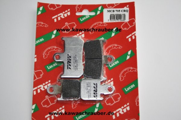 CRQ Carbon Rennsport Bremsbeläge vorne Yamaha YZF1000 R1 RN19 Bj. 2007-2008