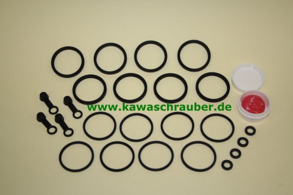 Suzuki GSX-R 1100 GSXR1100 Typ GU74C Bj. 1986-1988 RepSatz Bremse / Bremssattel Reparatursatz Bremszange vorne