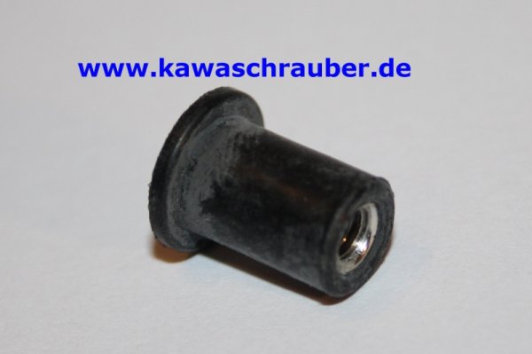 Gummimutter M4 Edelstahl