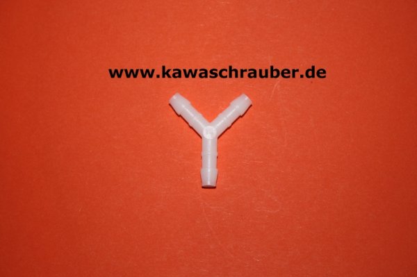 Kunststoff Y Schlauchverbinder Abzweigverbinder Y-Verbinder Verbindungsstutzen 4mm