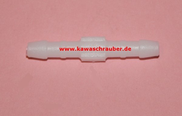 Kunststoff Schlauchverbinder gerade Verbindungsstutzen 4mm Schlauchanschluß