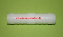 Kunststoff Schlauchverbinder gerade Verbindungsstutzen 16mm Schlauchanschluß
