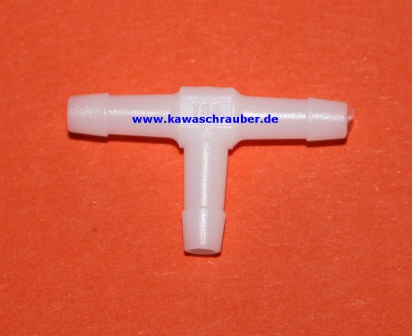 Kunststoff Schlauchverbinder Abzweigverbinder T-Verbinder 3mm Innendurchmesser