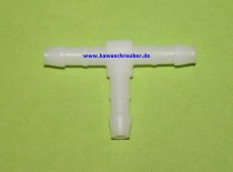 Kunststoff Schlauchverbinder Abzweigverbinder T-Verbinder 4mm Innendurchmesser