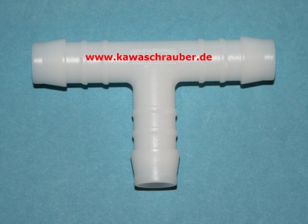Kunststoff Schlauchverbinder Abzweigverbinder T-Verbinder 13mm Innendurchmesser