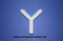 Kunststoff Y Schlauchverbinder Abzweigverbinder Y-Verbinder Verbindungsstutzen 9mm