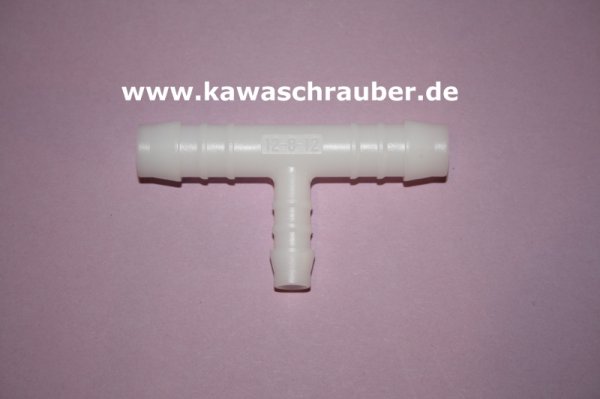 Kunststoff Schlauchverbinder Reduzierverbinder T- Form 13mm - 9mm - 13mm Innendurchmesser