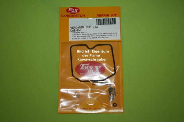 Reparatursatz Vergaser Kawasaki GPZ600R GPZ600 ZX600A
