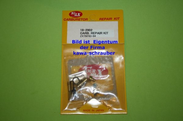Reparatursatz Vergaser Kawasaki GPZ750 Uni-Trak UniTrak ZX750A