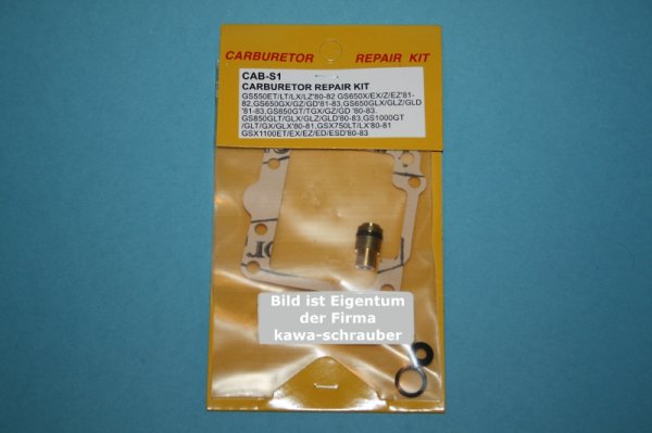 Reparatursatz Vergaser Suzuki GS450 Typ GL51D / GL51F
