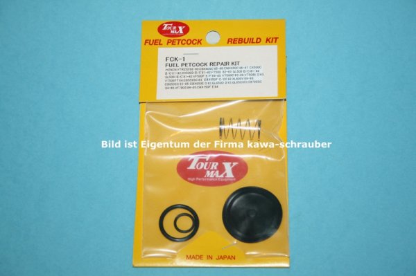 Benzinhahn Reparatursatz FCK-1 Honda VF500 Magna CBX550 XL600V Transalp CB650 Custom CBX650 CX650 GL650 Silverwing CBX750