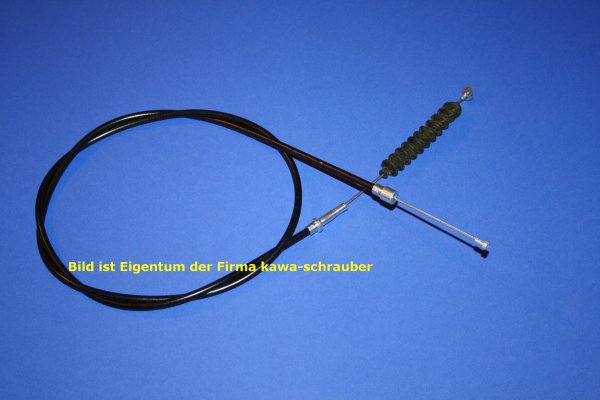 Kupplungszug 121cm BMW variabler Anschlußnippel (Tonne/Pilz)