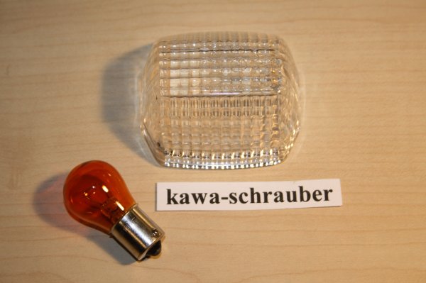 Blinkerglas Kawasaki GTR1000 ZRX1100 ZRX1200 Klarglas